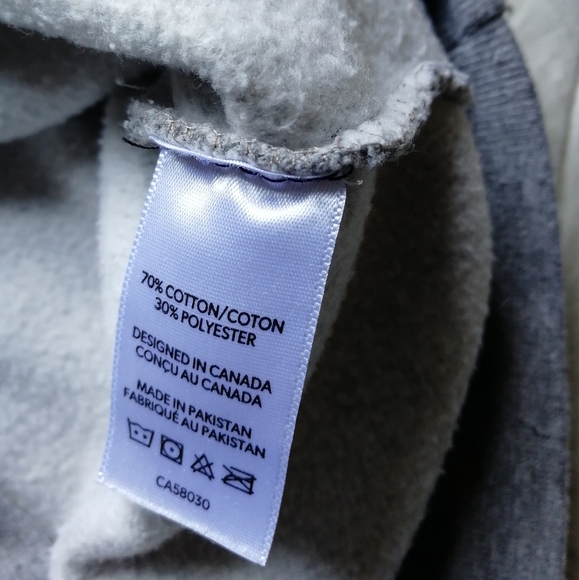 PEACE COLLECTIVE Canadian Built Graphic Sweater Fleece lined cotton Olympics XS - Picture 5 of 8